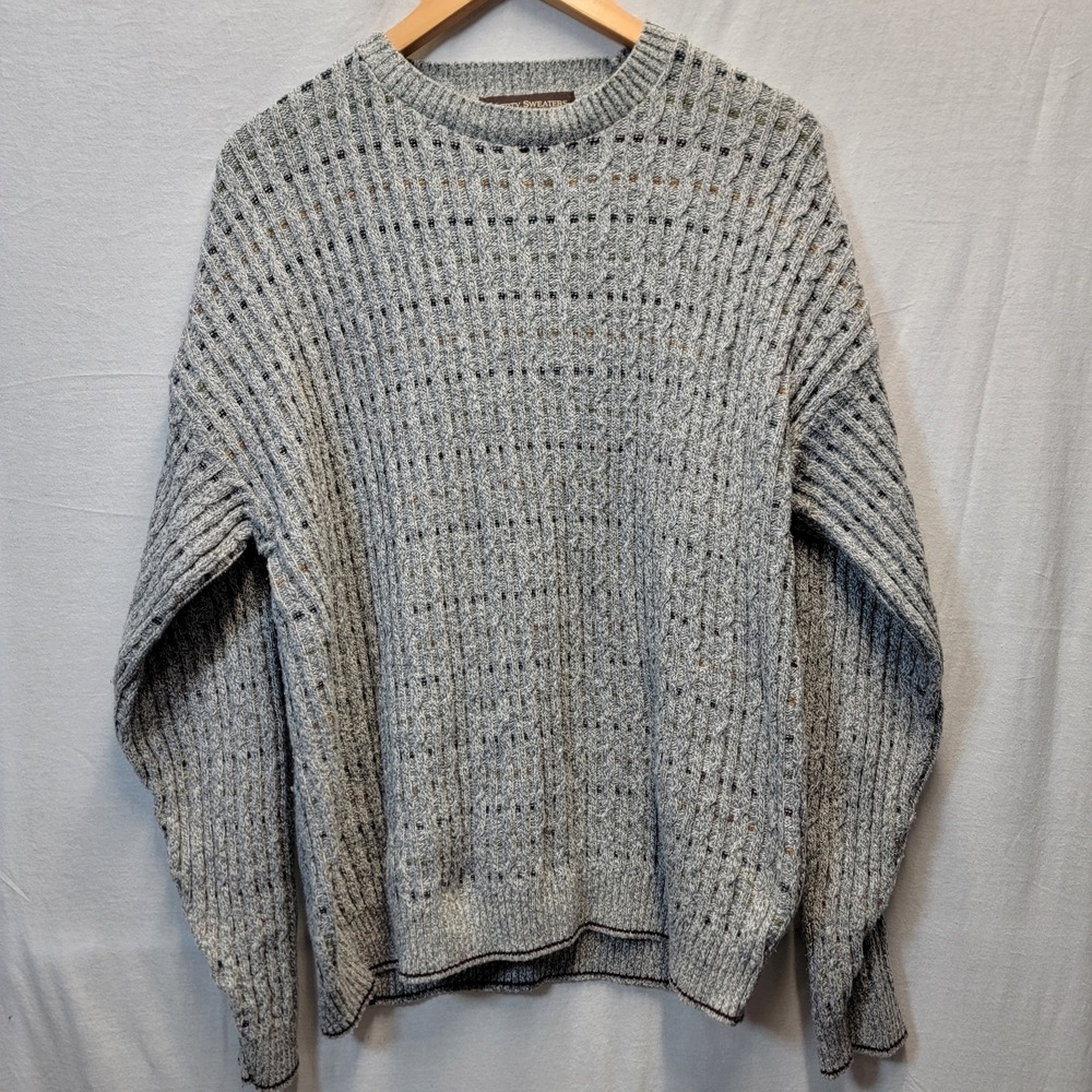 Vintage Liberty Sweaters Mens‎  Medium Pullover Grandpa Made in USA 90s